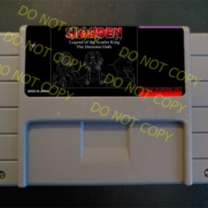 Hiouden: Legend of the Scarlet King - The Demonic Oath - For Play On The SNES / Super Nintendo