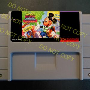 Mickey's Playtown Adventure – For Play On The SNES / Super Nintendo