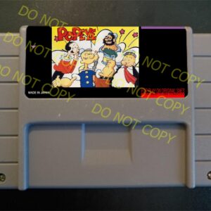 Popeye: Tale of Teasing Sea Hag – For Play On The SNES / Super Nintendo