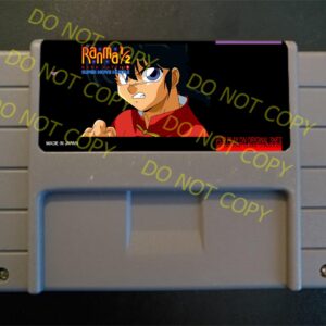 Ranma 1/2: Hard Battle II - Super Move Hustle – For Play On The SNES / Super Nintendo