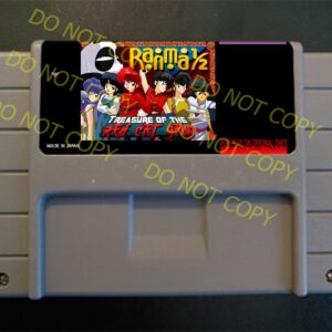 Ranma 1/2: Treasure of the Red Cat Gang – For Play On The SNES / Super Nintendo