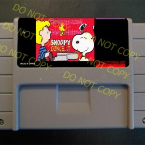 Snoopy Concert – For Play On The SNES / Super Nintendo