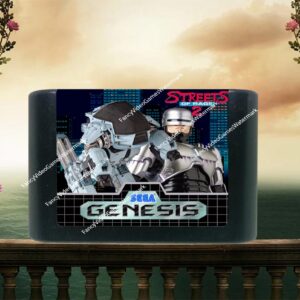 Streets Of Rage 2 - Robocop & ED-209 - For Play On The SEGA GENESIS