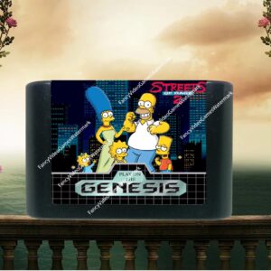 Streets of Rage 2: Simpsons Edition - For Play On The SEGA GENESIS