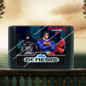 Streets of Rage 2 - DC Comics Heroes Edition - For Play On The SEGA GENESIS