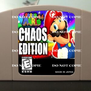 Super Mario 64 Chaos Edition - For Play On The N64 Nintendo 64