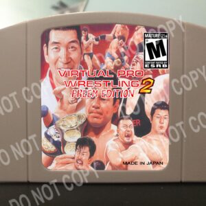 Virtual Pro Wrestling 2 Freem Edition - For Play On The N64 Nintendo 64