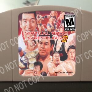 Virtual Pro Wrestling 2 - For Play On The N64 Nintendo 64