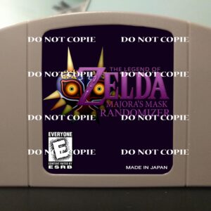 Legend Of Zelda Majora's Mask Randomizer - For Play On The N64 Nintendo 64