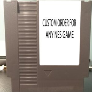 1 Custom Listing for ANY SxROM or TxROM - For Play On The NES Nintendo Entertainment System