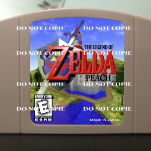 Zelda The Legend Of Peach - For Play On The N64 Nintendo 64