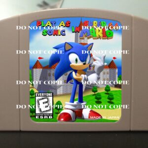 Play As Sonic In Mario 64 - For Play On The N64 Nintendo 64
