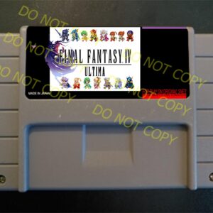 Final Fantasy IV Ultima - For Play On The SNES / Super Nintendo