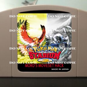 Pokemon Stadium 2 Mord's Moveset Hack - For Play On The N64 Nintendo 64