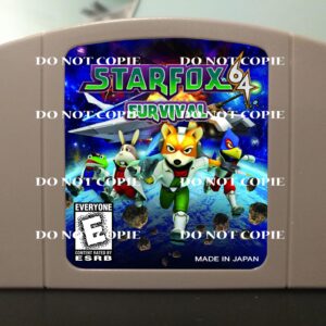 Star Fox 64 Survival (Starfox Zelda OOT Mod)- For Play On The N64 / Nintendo 64