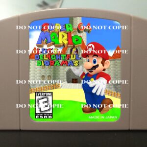 Super Mario 64 Lug's Delightful Dioramas - For Play On The N64 Nintendo 64