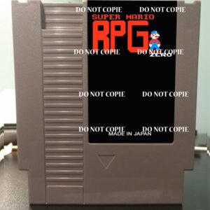 Super Mario RPG Zero - For Play On The NES Nintendo Entertainment System