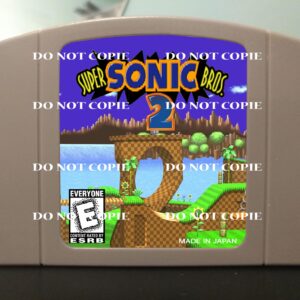 Super Sonic Bros 2 - For Play On The N64 Nintendo 64
