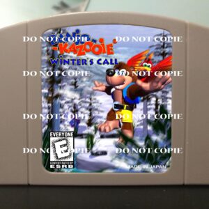 Banjo Kazooie Winter's Call - For Play On The N64 Nintendo 64