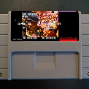 Fighter's History Enable Bosses and Easy Moves  - For Play On The SNES / Super Nintendo