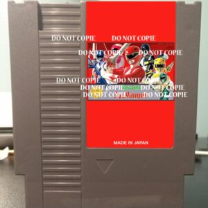 Kyoryu Sentai ZyuRanger ( Power Rangers ) - For Play On The NES Nintendo Entertainment System