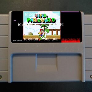 Super Mario World A Super Mario Adventure 2 - For Play On The SNES / Super Nintendo