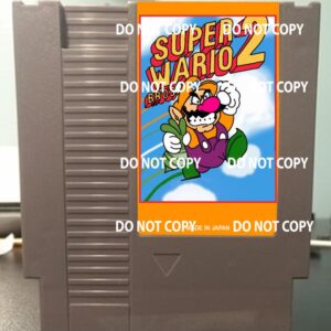 Super Wario Bros. 2 - For Play On The NES Nintendo Entertainment System