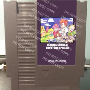 Technos Samurai Downtown Special! - For Play On The NES Nintendo Entertainment System