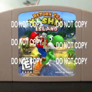 Return To Yoshi's Island ( Mario 64 ) - For Play On The N64 Nintendo 64