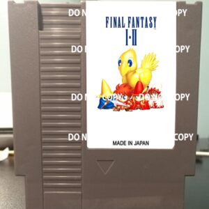 Final Fantasy I+II 1+2 - For Play On The NES Nintendo Entertainment System