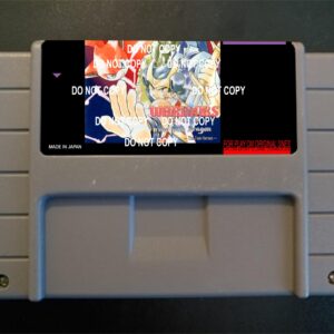 Warriors Legend Of Blue Dragon - Two Heroes - For Play On The SNES / Super Nintendo