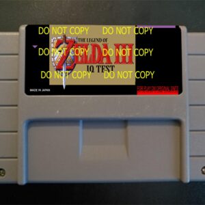 The Legend Of Zelda 3 III IQ Test - For Play On The SNES / Super Nintendo