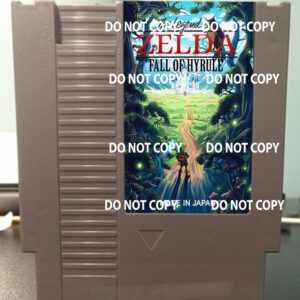 The Legend Of Zelda Fall Of Hyrule - For Play On The NES Nintendo Entertainment System
