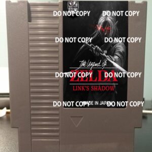 The Legend Of Zelda Link's Shadow - For Play On The NES Nintendo Entertainment System