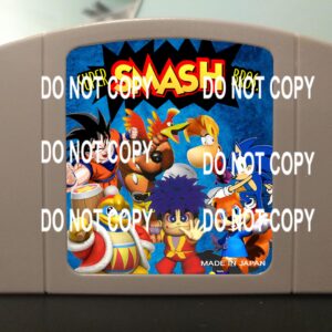 Super Smash Bros Reskins Hack - For Play On The N64 Nintendo 64