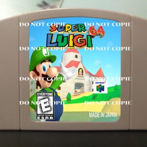 Super Luigi 64 ( New mod made by Kaze ) - For Play On The N64 Nintendo 64