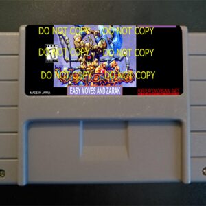 Weapon Lord Easy moves and Zarak - For Play On The SNES / Super Nintendo