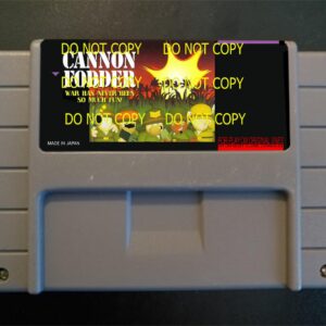 Cannon Fodder  - For Play On The SNES / Super Nintendo