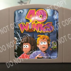 40 Winks - For Play On The N64 Nintendo 64