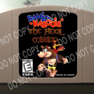 Banjo Kazooie The Final Mission - For Play On The N64 Nintendo 64