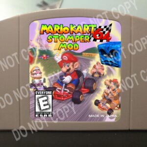 Mario Kart 64 Stomper Mod - For Play On The N64 Nintendo 64