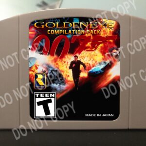 Golden Eye 007 Compilation Pack - For Play On The N64 Nintendo 64