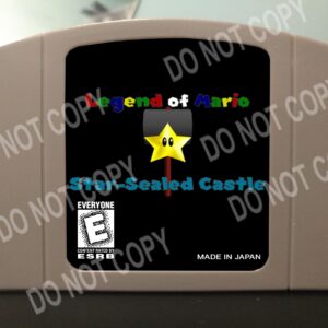 Legend Of Mario Star-Sealed Castle - For Play On The N64 Nintendo 64