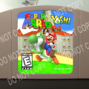 Super Mario And Yoshi 64 ( New mod made by Kaze ) - For Play On The N64 Nintendo 64