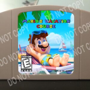 Mario's Vacation Course - For Play On The N64 Nintendo 64