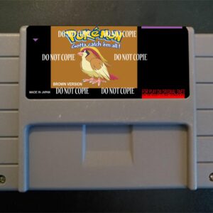 Pokemon Brown ( Super Game Boy Mod ) - For Play On The SNES / Super Nintendo