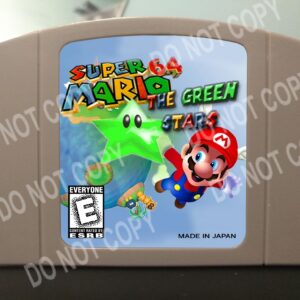 Super Mario 64 Green Stars - For Play On The N64 Nintendo 64
