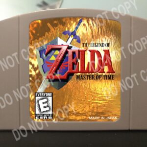 Legend Of Zelda Master Of Time ( FULLY PLAYABLE ) - For Play On The N64 Nintendo 64