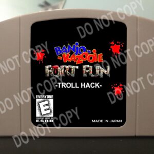 Banjo Kazooie Fun Fort ( Troll Hack ) - For Play On The N64 Nintendo 64