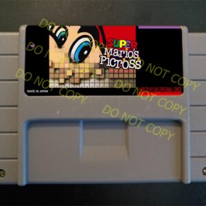 Mario's Super Picross - For Play On The SNES / Super Nintendo